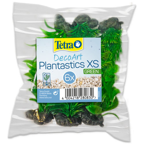 Rostliny TETRA DecoArt Plantastics XS zelené 1Ks