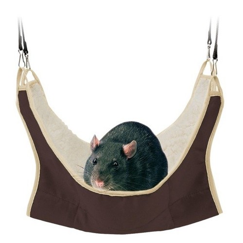 Závěsné odpočívadlo pro krysy a fretky (30x30cm)