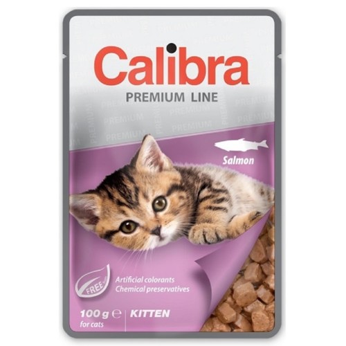 Calibra cat kapsa premium 100g (kitten salmon)