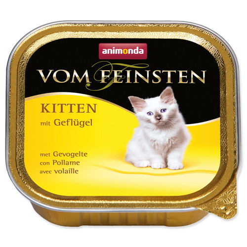 Paštika ANIMONDA Vom Feinsten 100g (Kitten drůbeží)