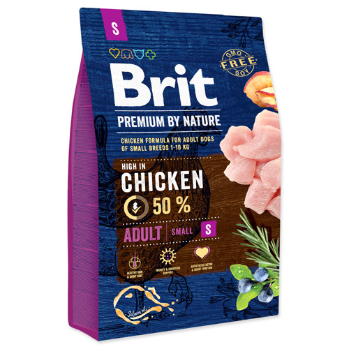 BRIT Premium by Nature Adult S (1Kg)