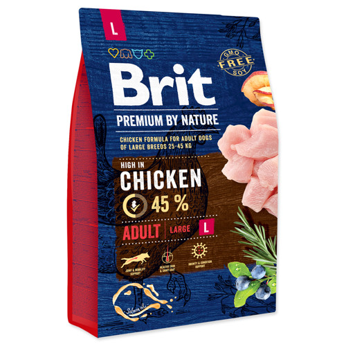 BRIT Premium by Nature Adult L (3Kg)