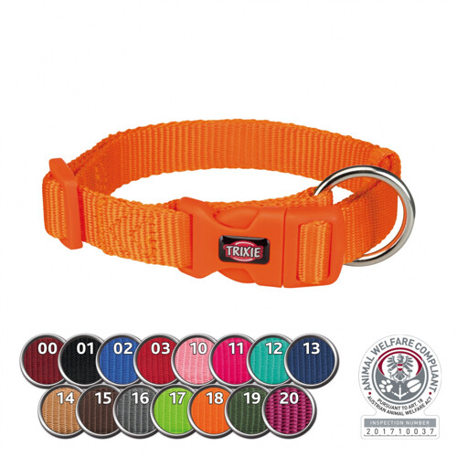 Obojek PREMIUM 35-55 cm/20 mm (M-L), Barva (zelená, č.17)