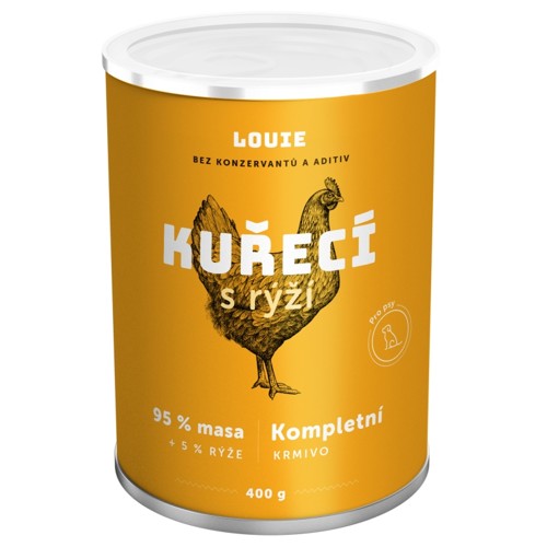 Louie kuřecí s rýží (400 g)