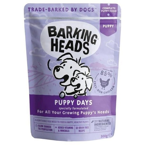 Kapsička BARKING HEADS 300g (Puppy Days)