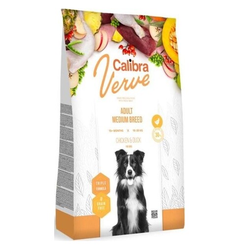 Calibra Dog Verve GF Adult Medium Chicken&Duck (2kg)