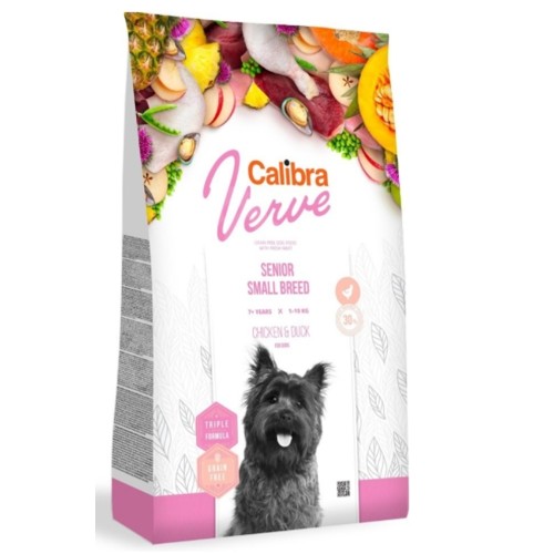 Calibra Dog Verve GF Senior Small Chicken&Duck (1,2kg)