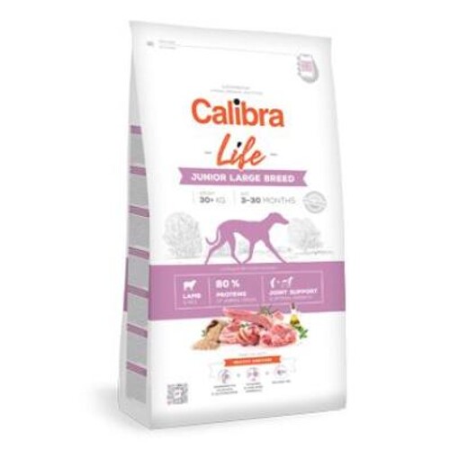 Calibra Dog Life Junior Large Breed Lamb (12kg)