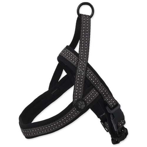 Postroj ACTIVE DOG Neoprene L (šedý)