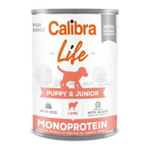 Calibra Dog Life  konz.Puppy& 400g (Junior Lamb&rice)