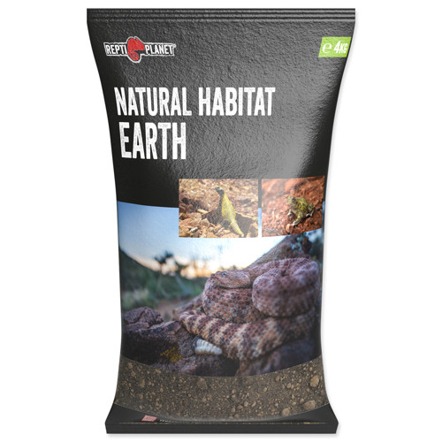 Substrát REPTI PLANET Earth 4,5Kg (černý)