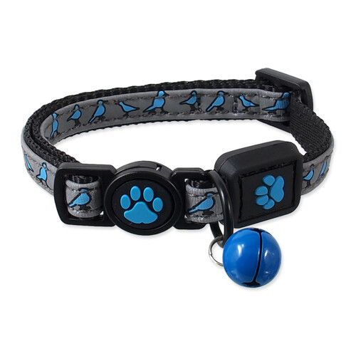 Obojek ACTIVE CAT Reflective XS (modrý)