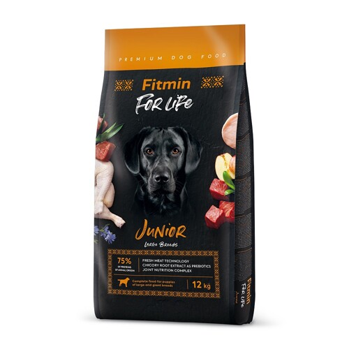 NEW Fitmin dog For Life Junior 12 kg