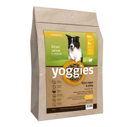Yoggies Krůtí maso&jáhly 2kg
