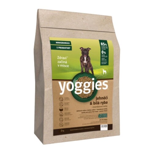 Yoggies Jehněčí maso&bílá ryba, minigranule 2kg