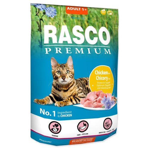 Krmivo Rasco Premium Adult kuře s kořenem čekanky (0,4kg)