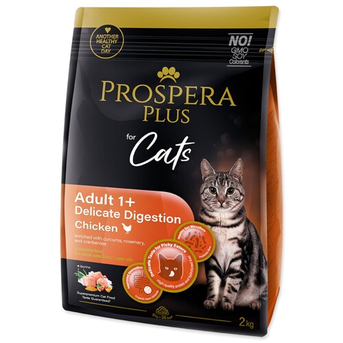 Krmivo Prospera Plus Adult 1+ Chicken  Delicate Digestion (2kg)