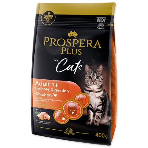 Krmivo Prospera Plus Adult 1+ Chicken  Delicate Digestion (0,4kg)