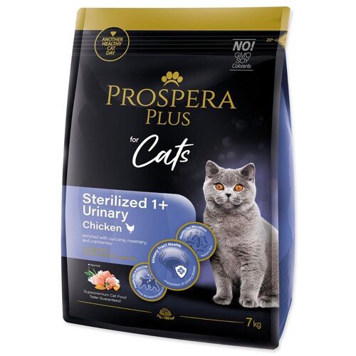 Krmivo Prospera Plus Sterilized 1+ Chicken Urinary (7kg)