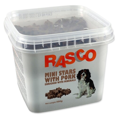 Pochoutka Rasco  0,7cm 500g (kalciové hvězdičky)
