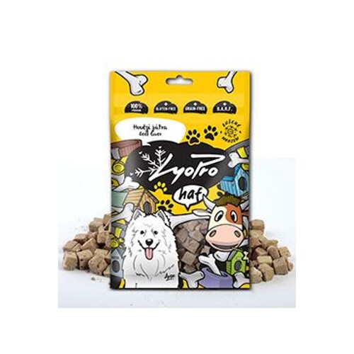 Lyopro DOG poch. mrazem sušené 50g (Hovězí játra)
