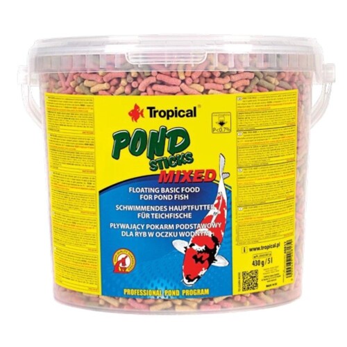 Tropical Pond Sticks 5l/430g (Mixed)