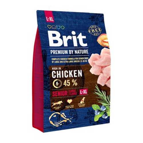 Brit Premium Dog by Nature Senior L+XL (3 Kg)