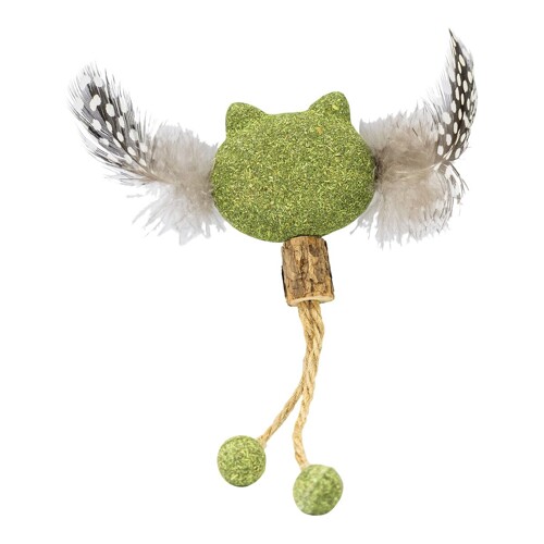 Catnipová 5 / 15 cm, HipHop Cat (kočička s peříčky)