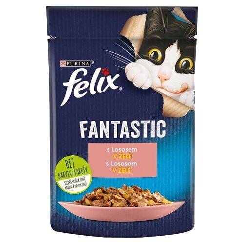 Felix fantastic v želé 85 g (losos)