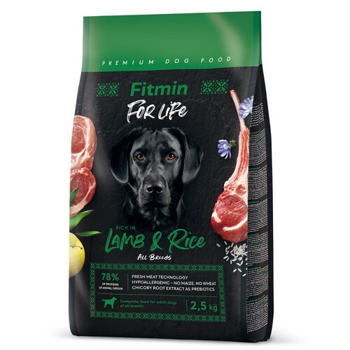 Fitmin dog For Life Lamb & Rice (2,5 kg)