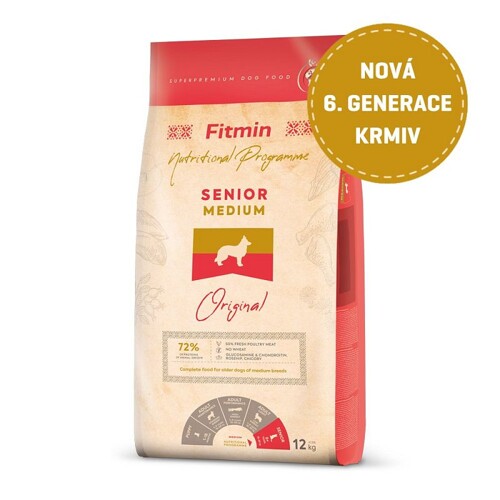 Fitmin dog medium senior (12 kg)