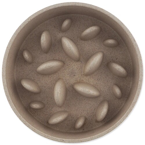 Miska Dog Fantasy proti hltání EcoStyle béžová 17cm, 750ml