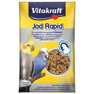 Jod Rapid Perls VITAKRAFT Sittich 20g (Malý papoušek, jód)