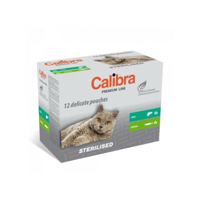 Calibra Cat kapsa Premium 12x100g (Steril. multi...
