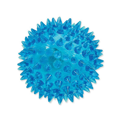 Hračka DOG FANTASY míček LED 6 cm (modrý)