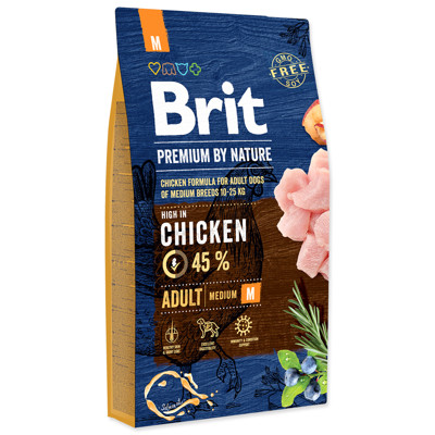 BRIT Premium by Nature Adult M (8Kg)