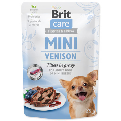 Kapsička BRIT Care Mini in gravy 85g (Venison fi...