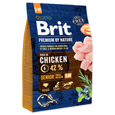 BRIT Premium by Nature Senior S+M (3Kg)