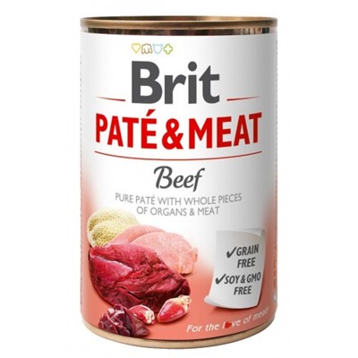 Brit Paté Meat Beef (400g)
