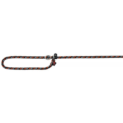 Mountain Rope retrívr vodítko černo/oranžové (S-M 1,7 m / 8 mm)