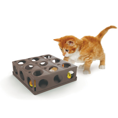 Tricky pohyblivá hračka pro kočky