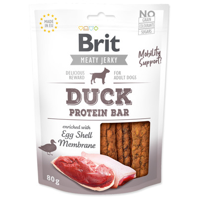 Snack BRIT Jerky  80g (Duck Protein Bar)