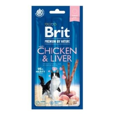Brit Premium Cat by Nature Sticks (Chicken&Liver)