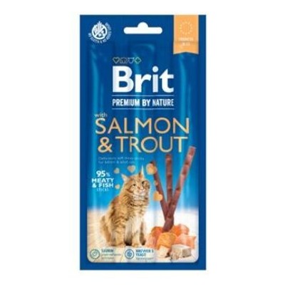 Brit Premium Cat by Nature Sticks (Salmon&Trout)
