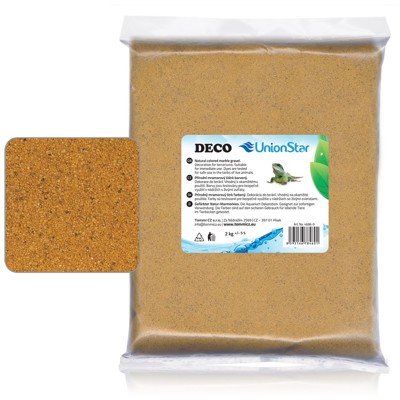 Terarijní písek 2kg DECO (sahara)