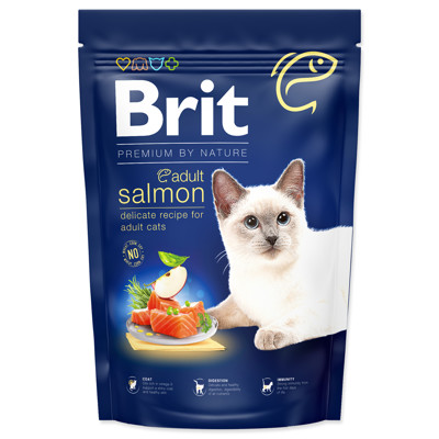 BRIT Premium by Nature Cat Adult Salmon (1,5Kg)