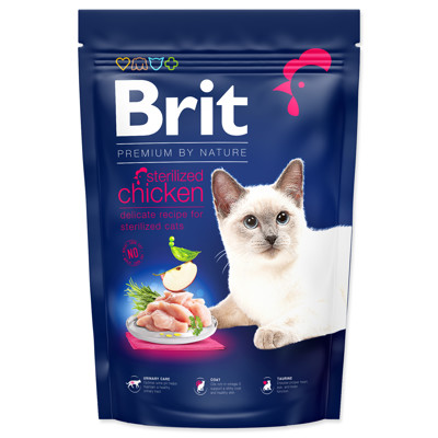 BRIT Premium by Nature Cat Sterilized Chicken (1,5Kg)