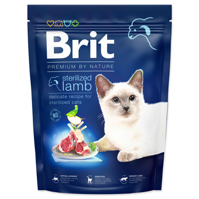 BRIT Premium by Nature Cat Sterilized Lamb (300g)
