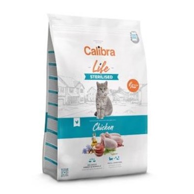 Calibra Cat Life Sterilised Chicken 1,5kg, expirace 10.2.2024