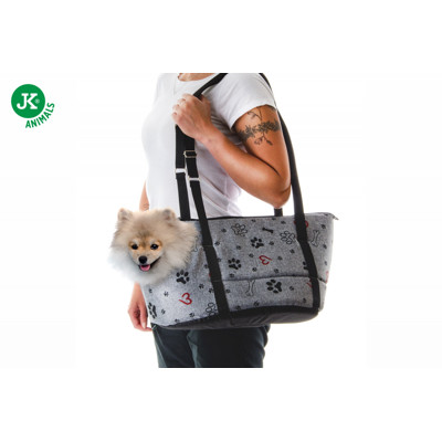 Taška Grey Lux S, 40 cm, stylová taška pro malé psy